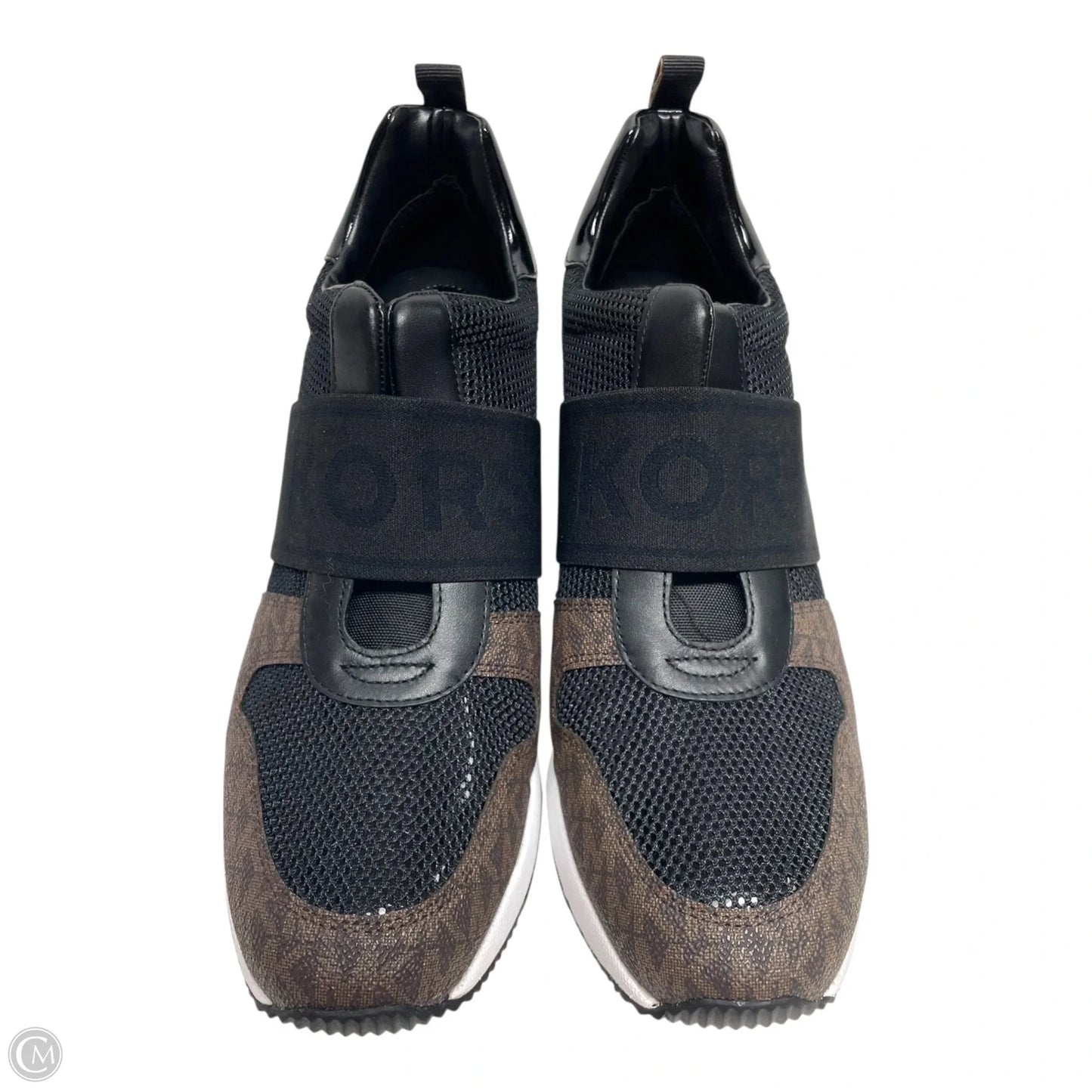 Shoes Sneakers By Michael By Michael Kors In Brown & White, Size: 10