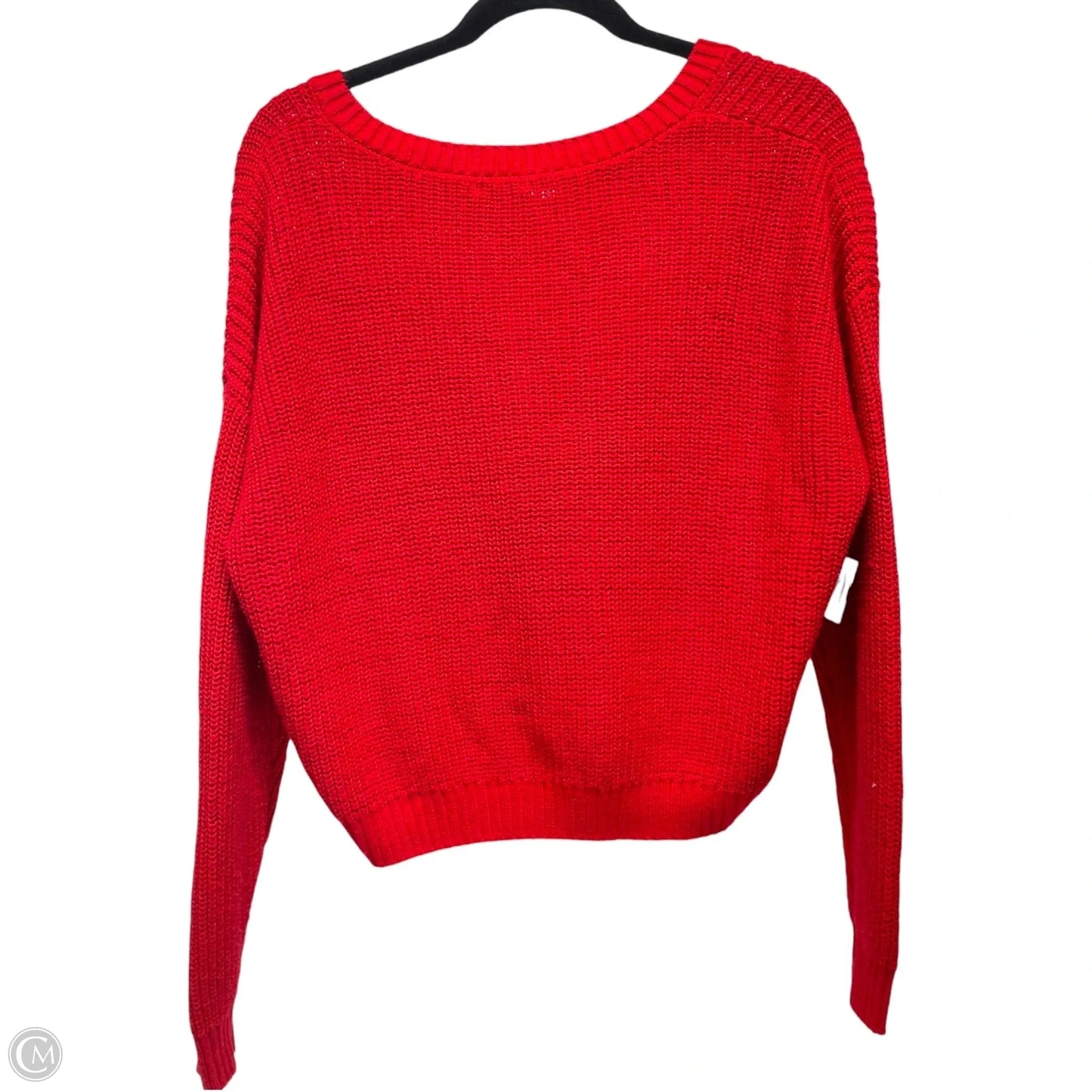 Sweater By Wild Fable In Red, Size: L