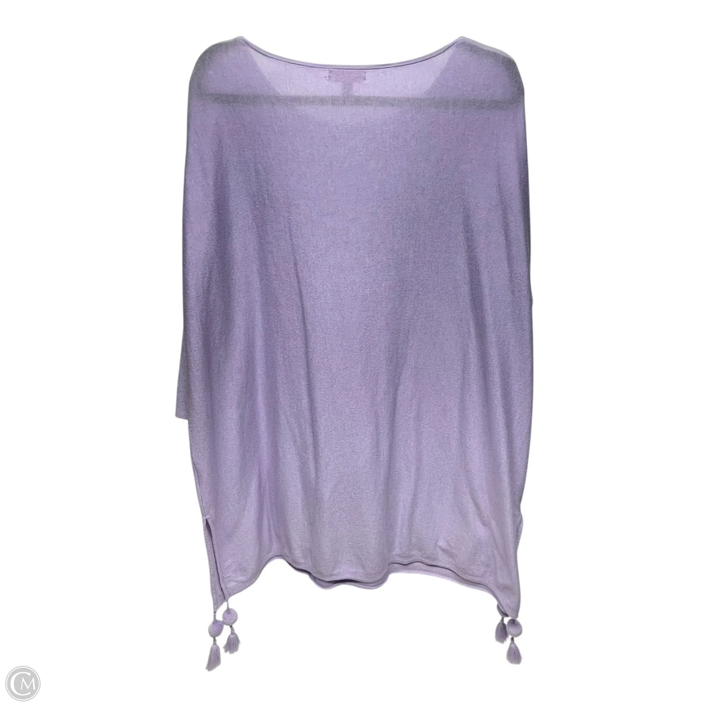 Top 3/4 Sleeve Designer By Lilly Pulitzer In Purple, Size: M