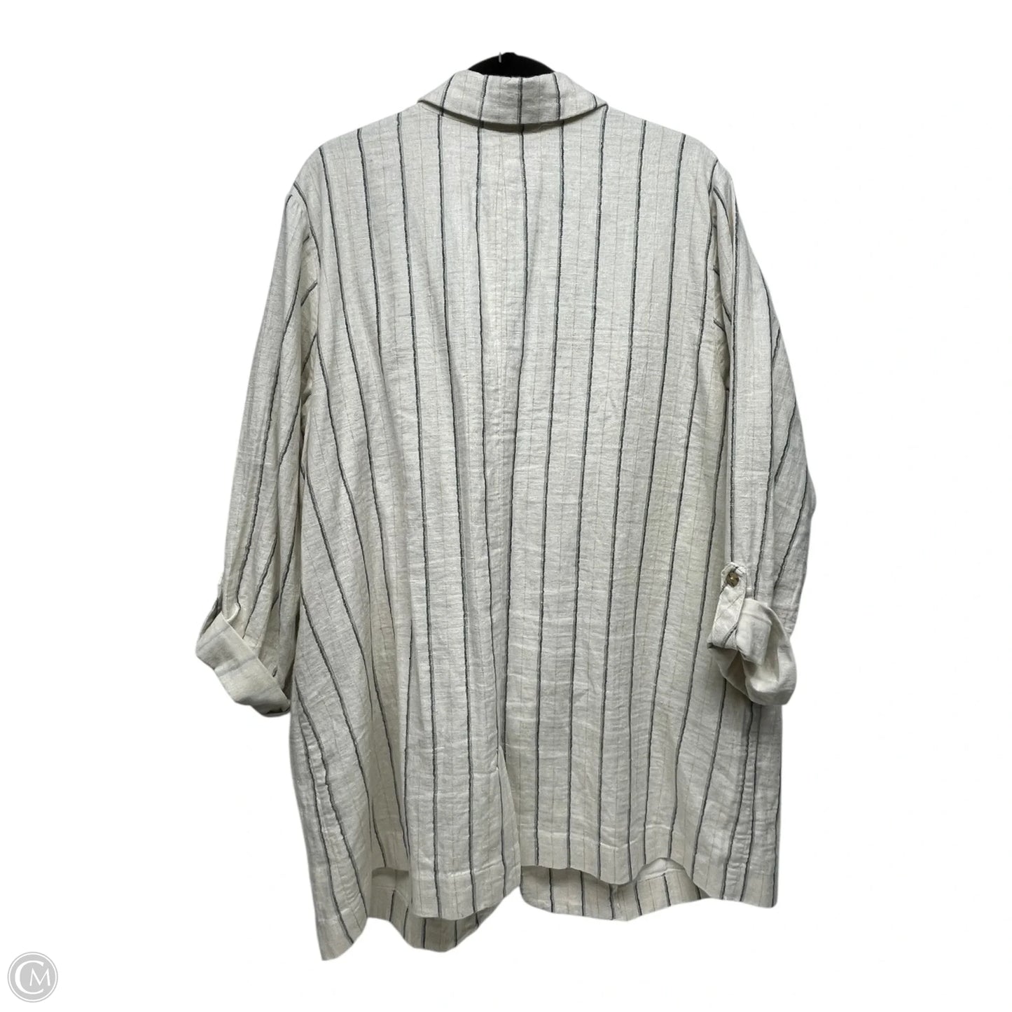 Blazer By J. Jill In Striped Pattern, Size: 2x