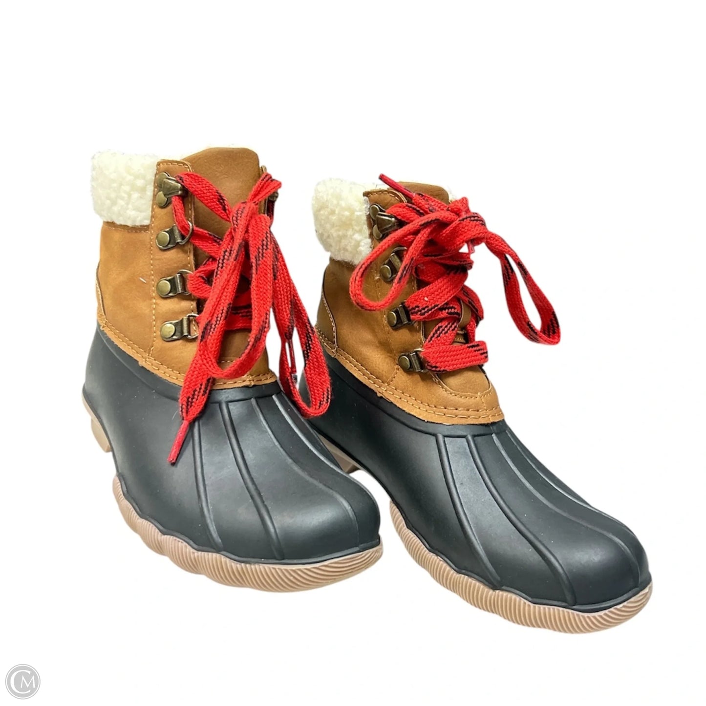 Boots Snow By Magellan In Black & Brown, Size: 6