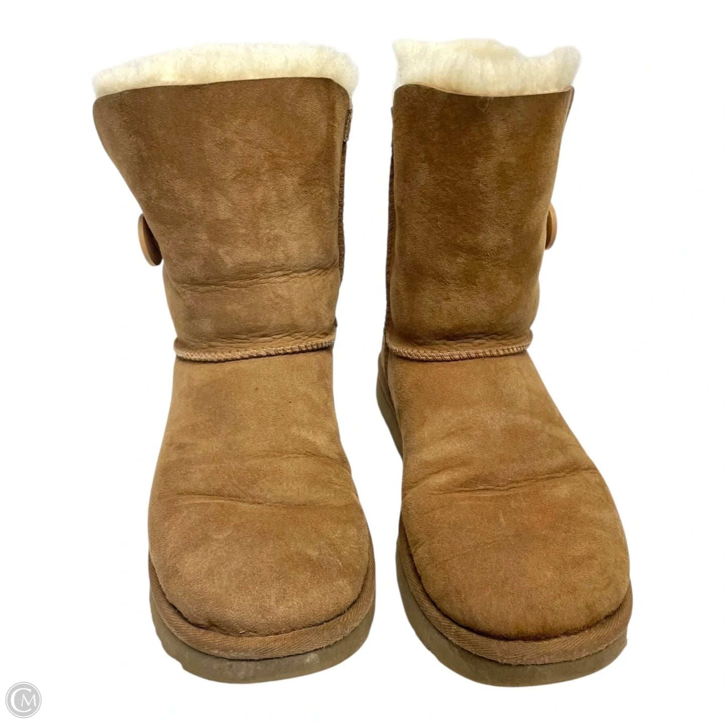 Boots Designer By Ugg In Tan, Size: 8
