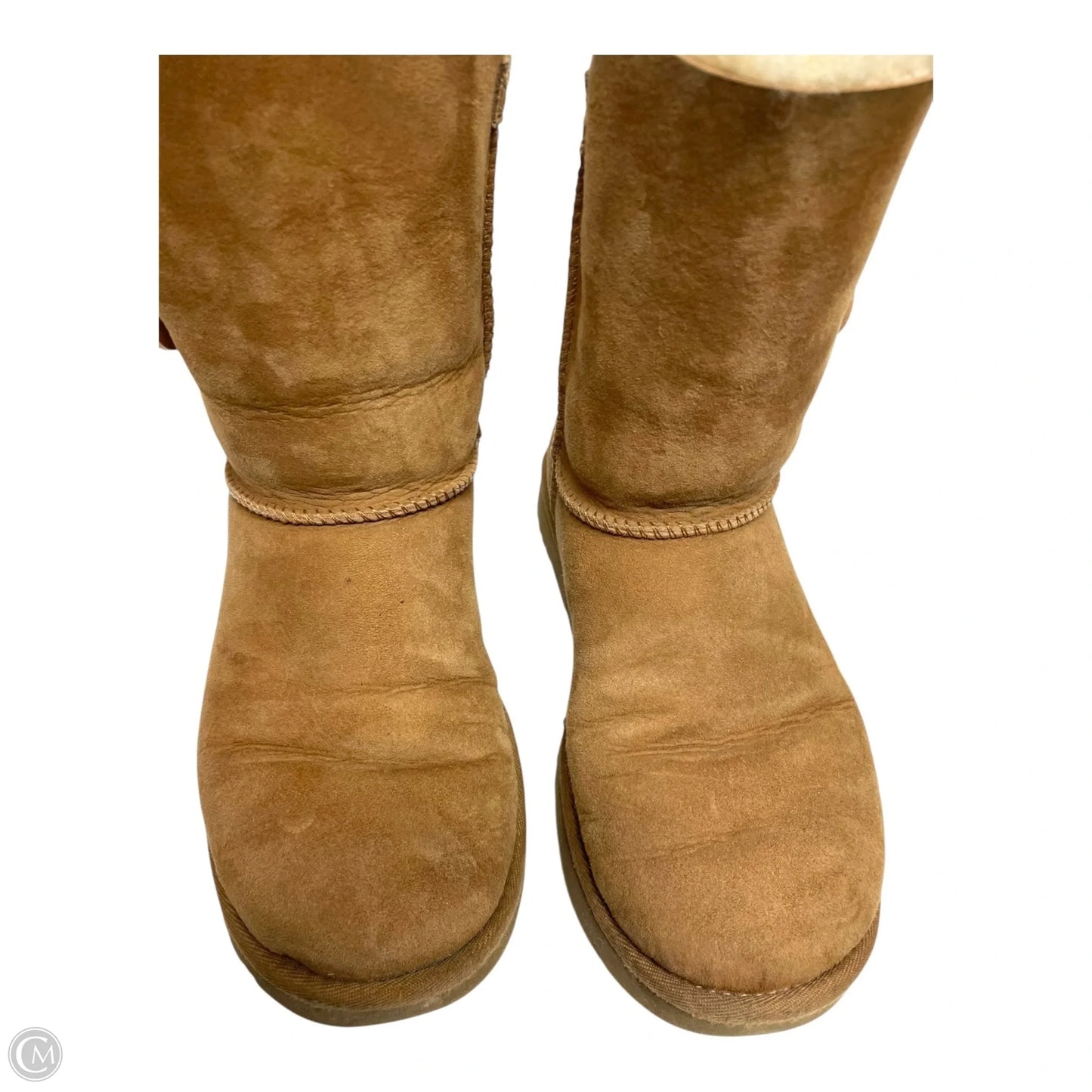 Boots Designer By Ugg In Tan, Size: 8