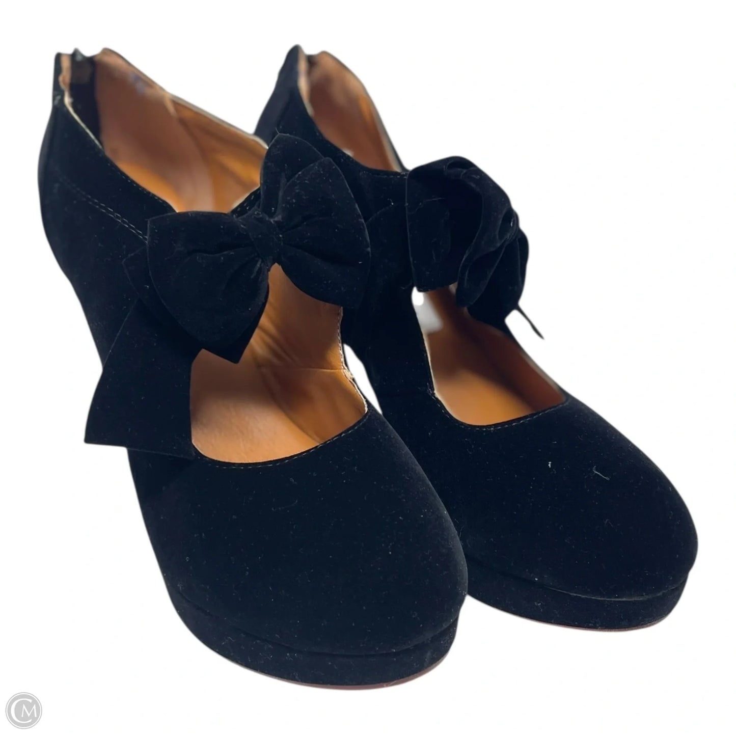 Shoes Heels Stiletto By Clothes Mentor In Black & Tan, Size: 9.5