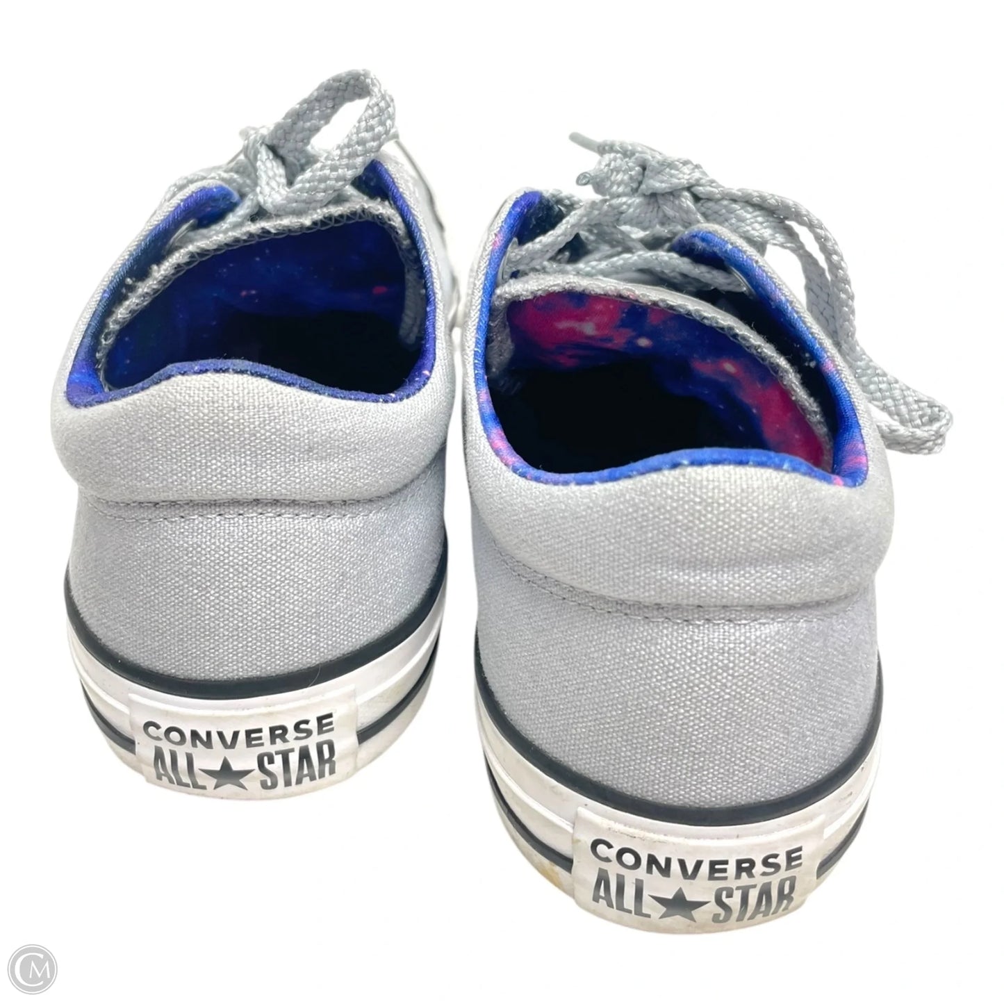 Shoes Sneakers By Converse In Silver, Size: 8