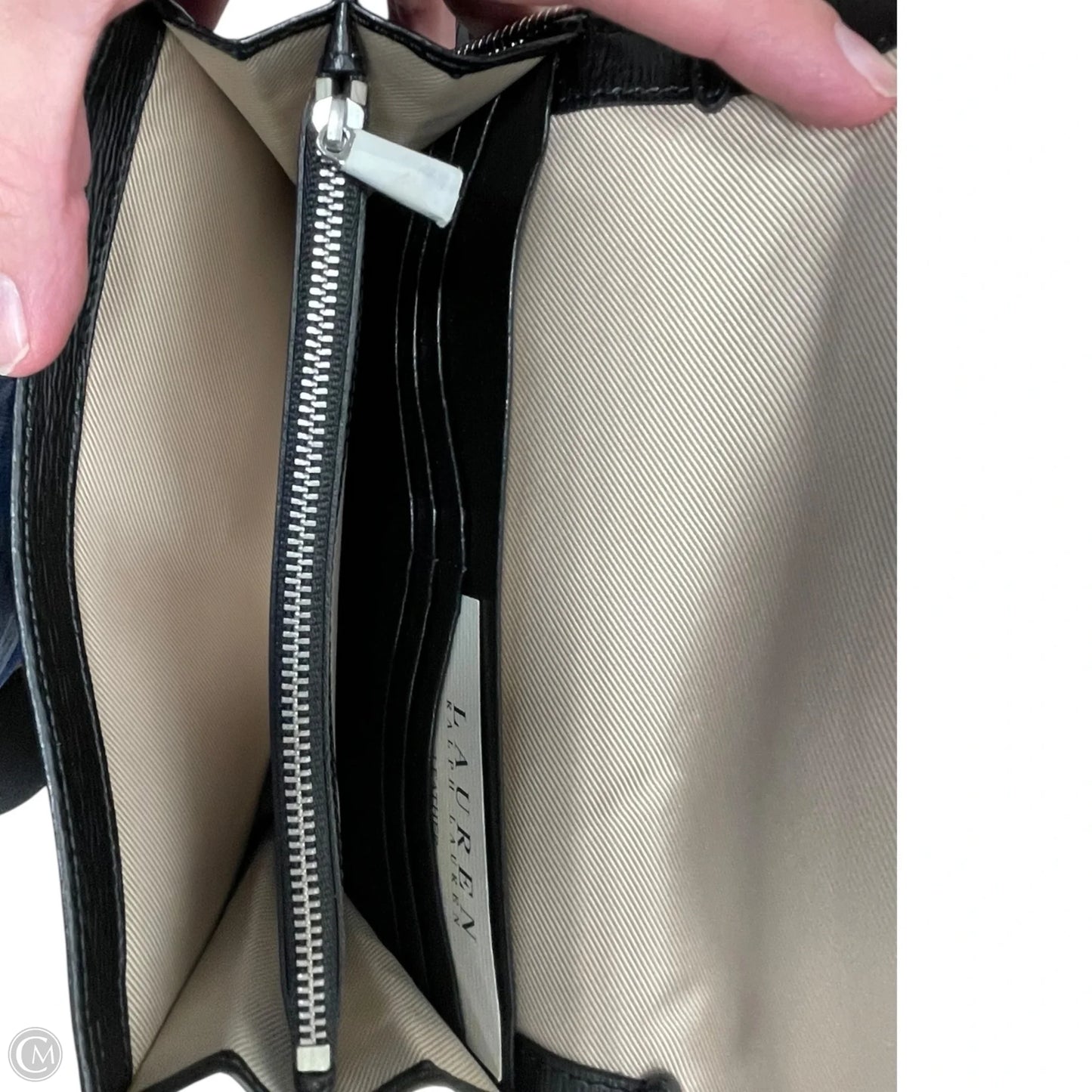 Crossbody Leather By Lauren By Ralph Lauren, Size: Small