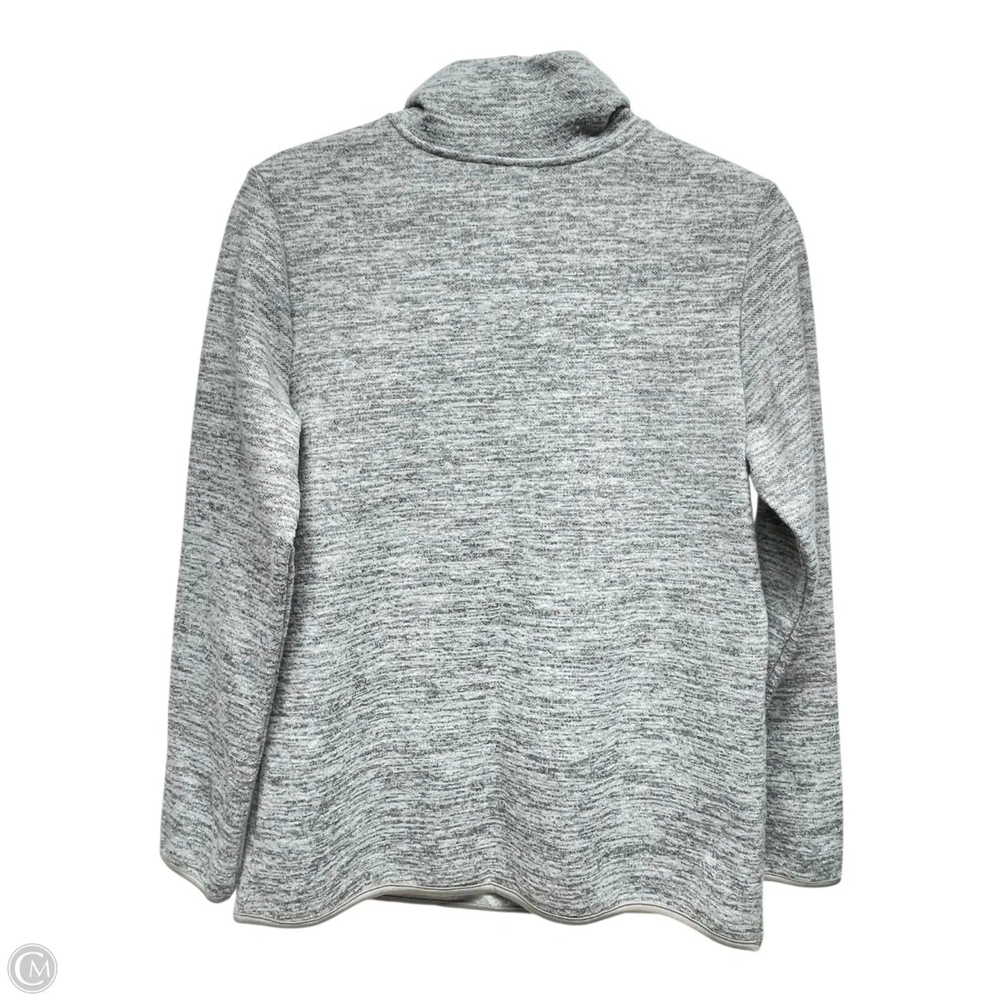 Sweatshirt Collar By Clothes Mentor In Grey, Size: S