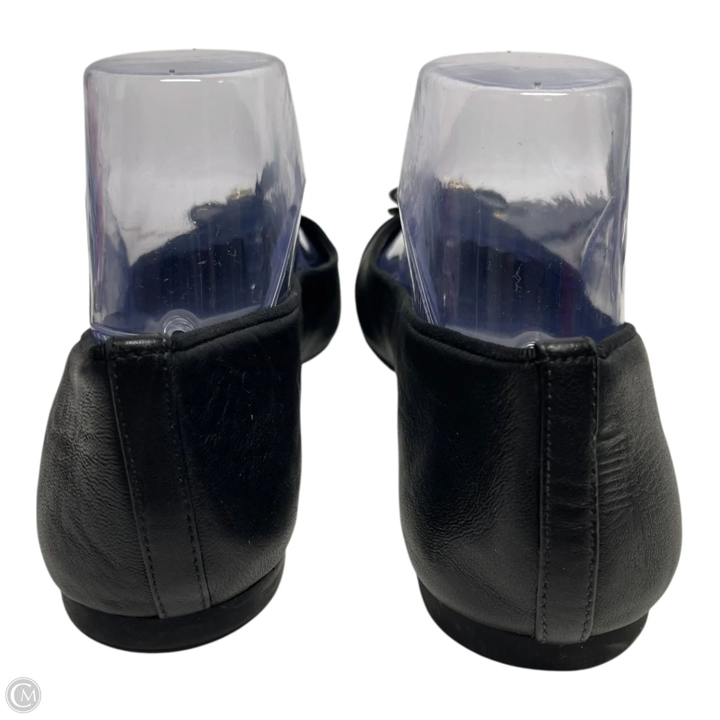 Shoes Flats By Michael By Michael Kors In Black & Gold, Size: 9.5