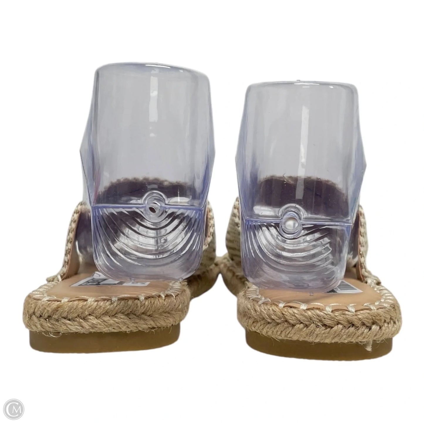 Sandals Flats By Just Fab In Tan, Size: 7