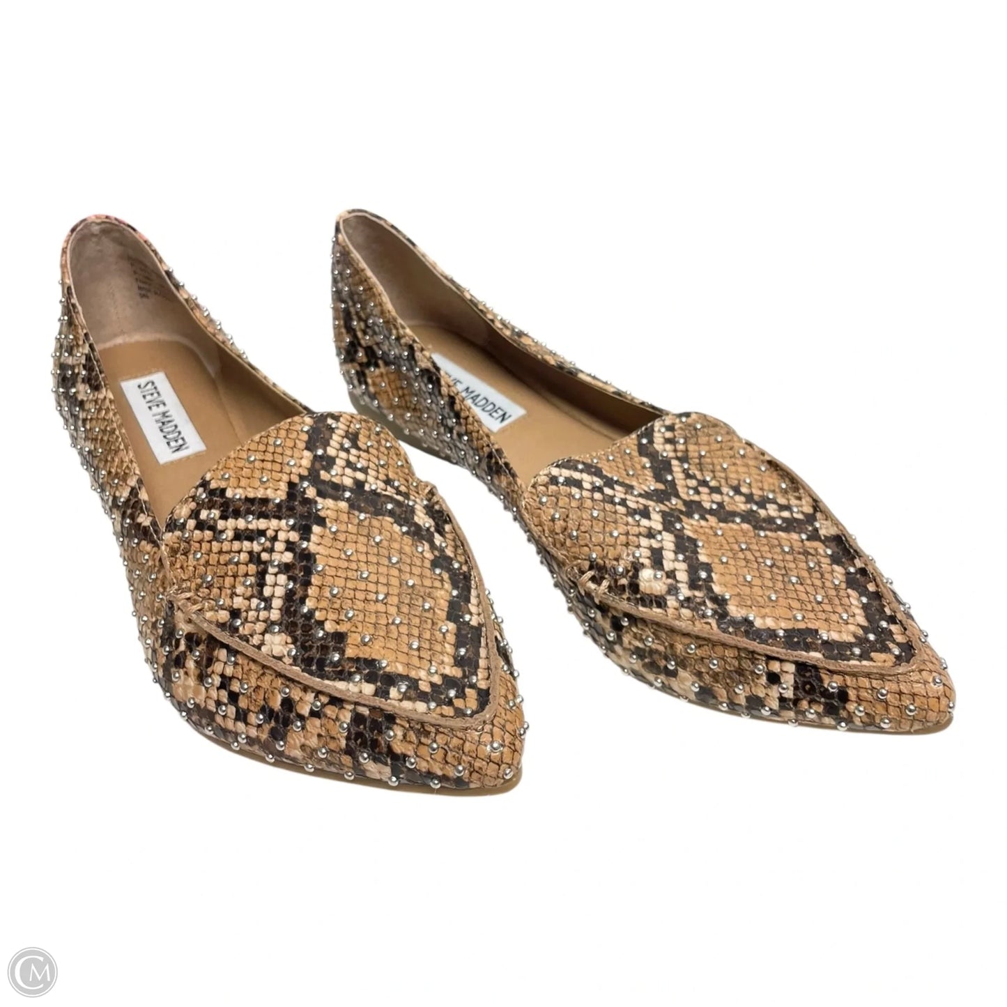 Shoes Flats By Steve Madden In Animal Print, Size: 7