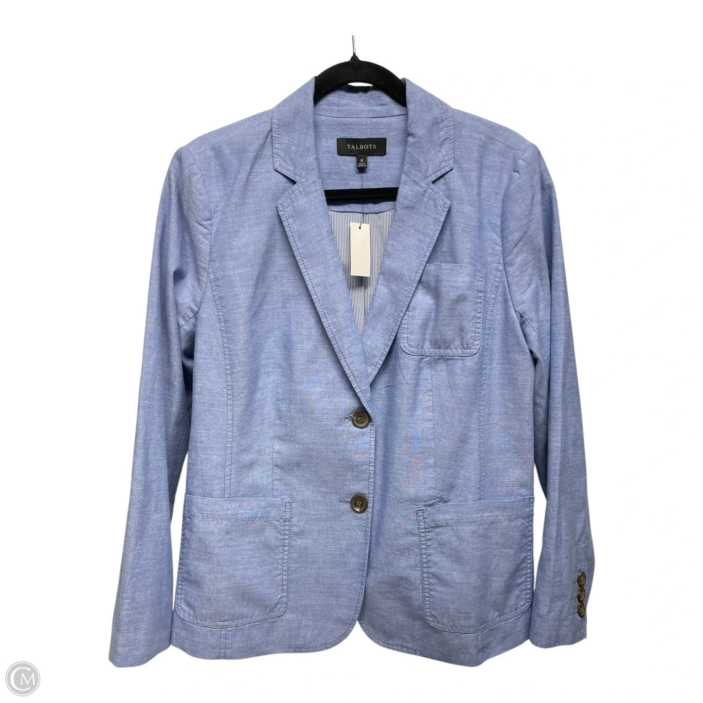Blazer By Talbots In Blue, Size: 12