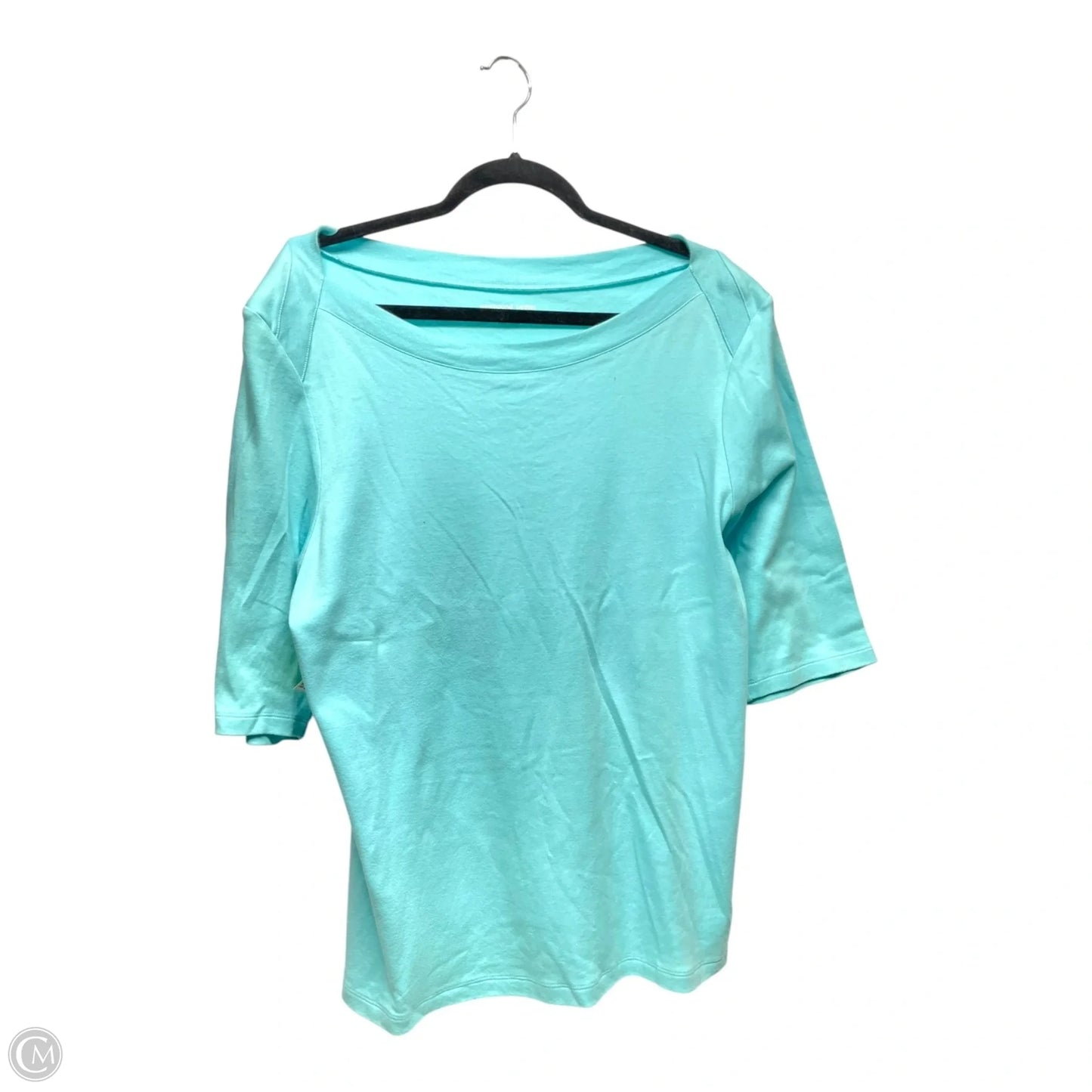 Top Short Sleeve By West Bound In Blue, Size: Xlp