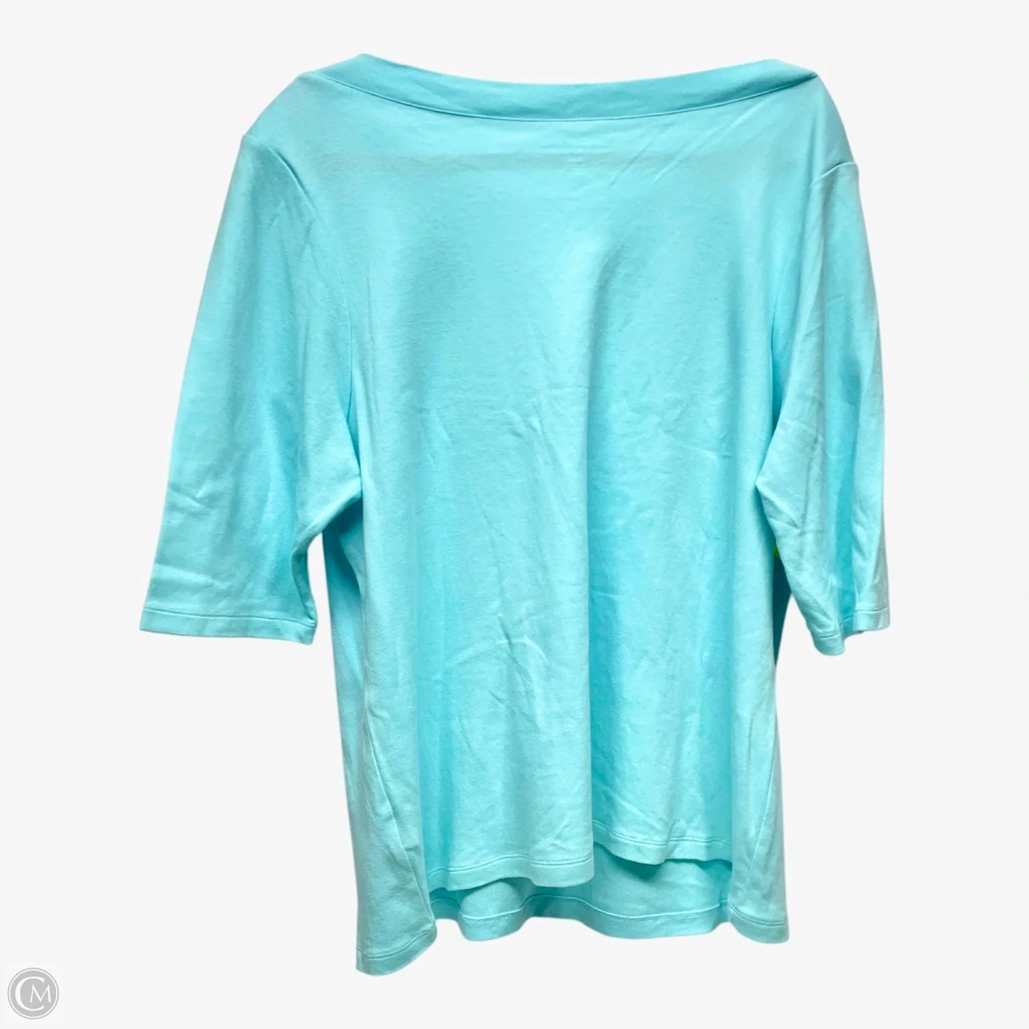 Top Short Sleeve By West Bound In Blue, Size: Xlp