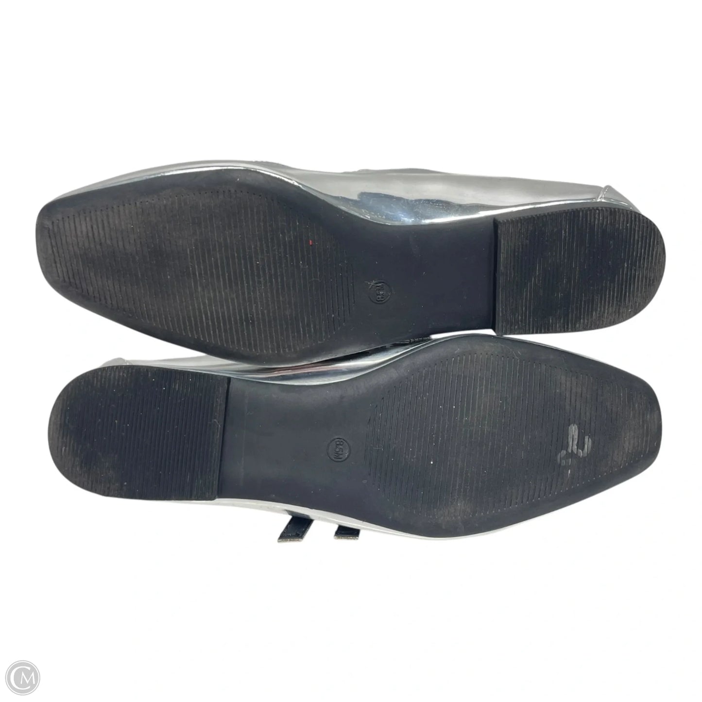 Shoes Flats By Steve Madden In Silver, Size: 8.5
