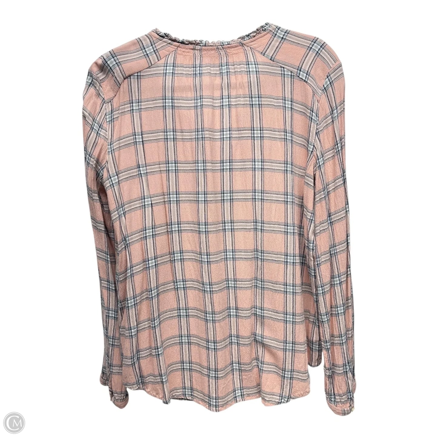 Top Long Sleeve By Loft In Pink, Size: M