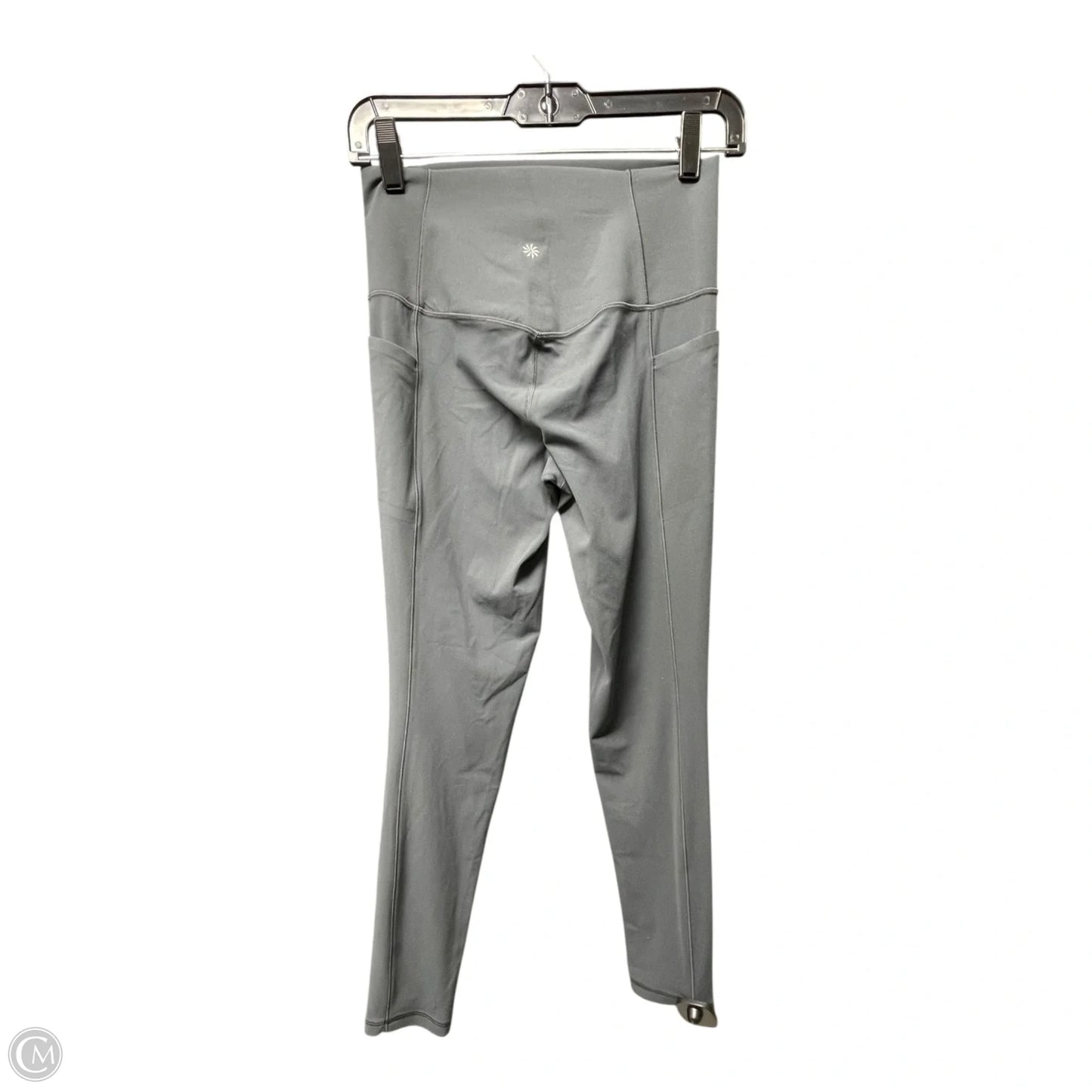 Athletic Leggings By Athleta In Grey, Size: S