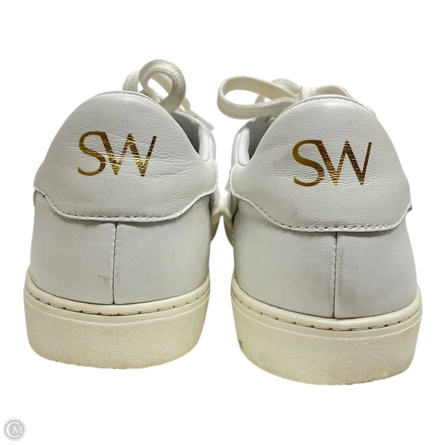 Shoes Designer By Stuart Weitzman In White, Size: 9