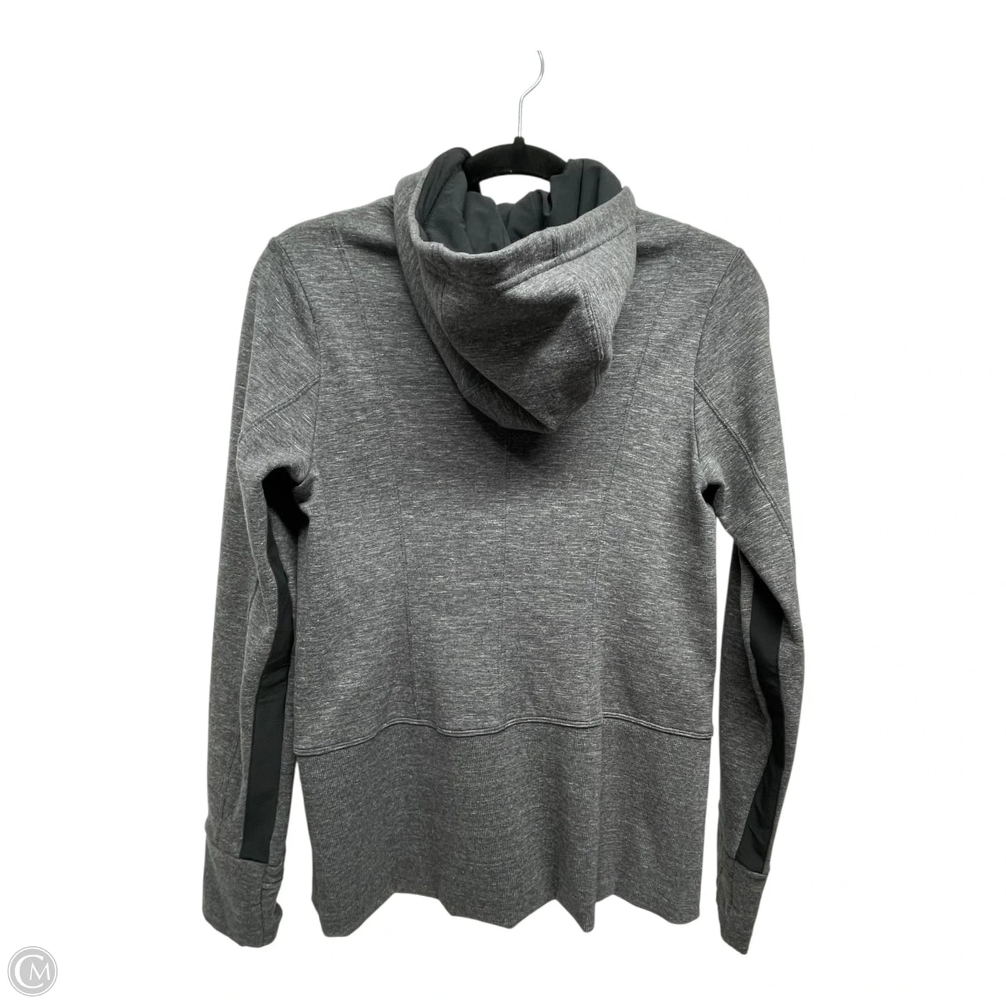 Jacket Fleece By Athleta In Grey, Size: M