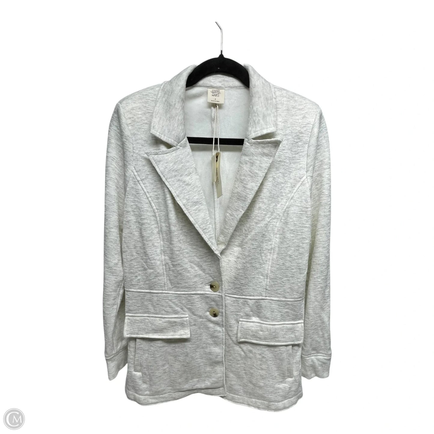 Blazer By Good Hart In White, Size: S