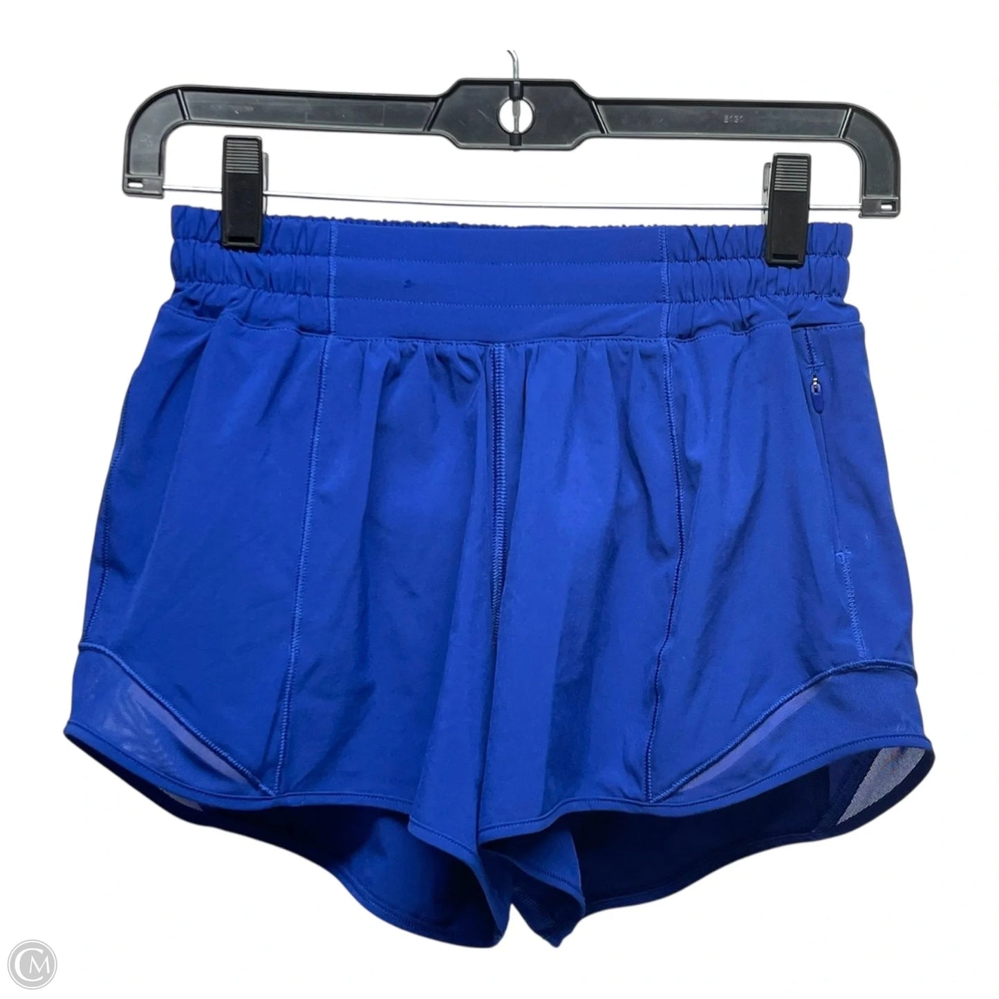 Athletic Shorts By Lululemon In Blue, Size: 4