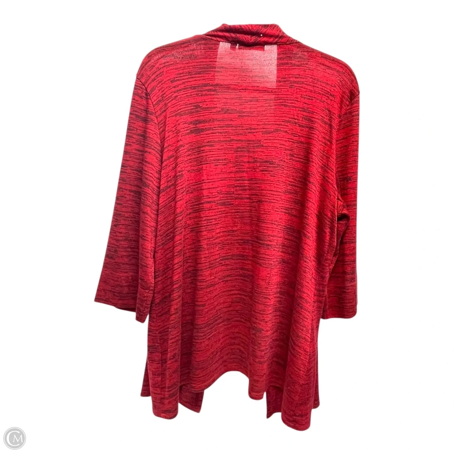 Cardigan By Elementz In Red, Size: Xl