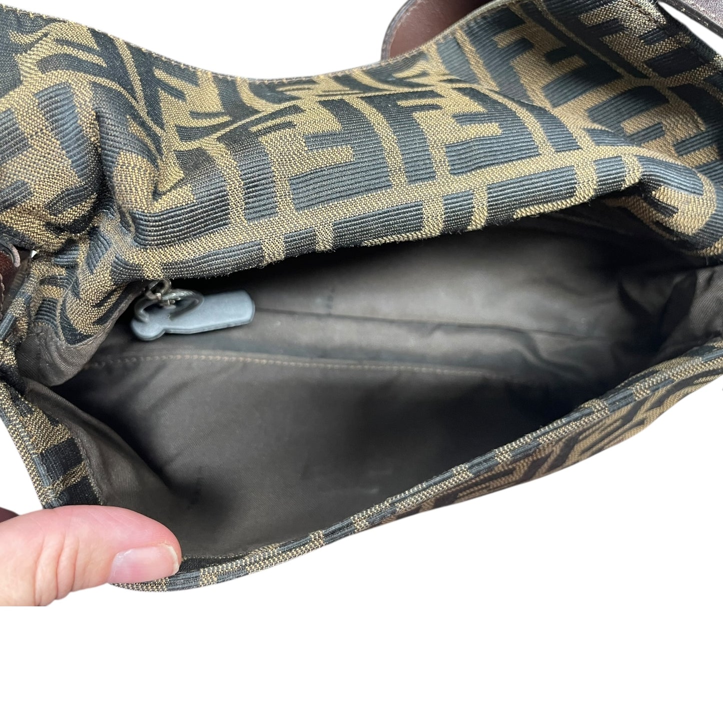 Handbag Luxury Designer By Fendi, Size: Small