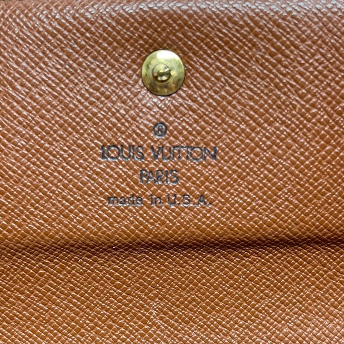 Wallet Luxury Designer By Louis Vuitton, Size: Large