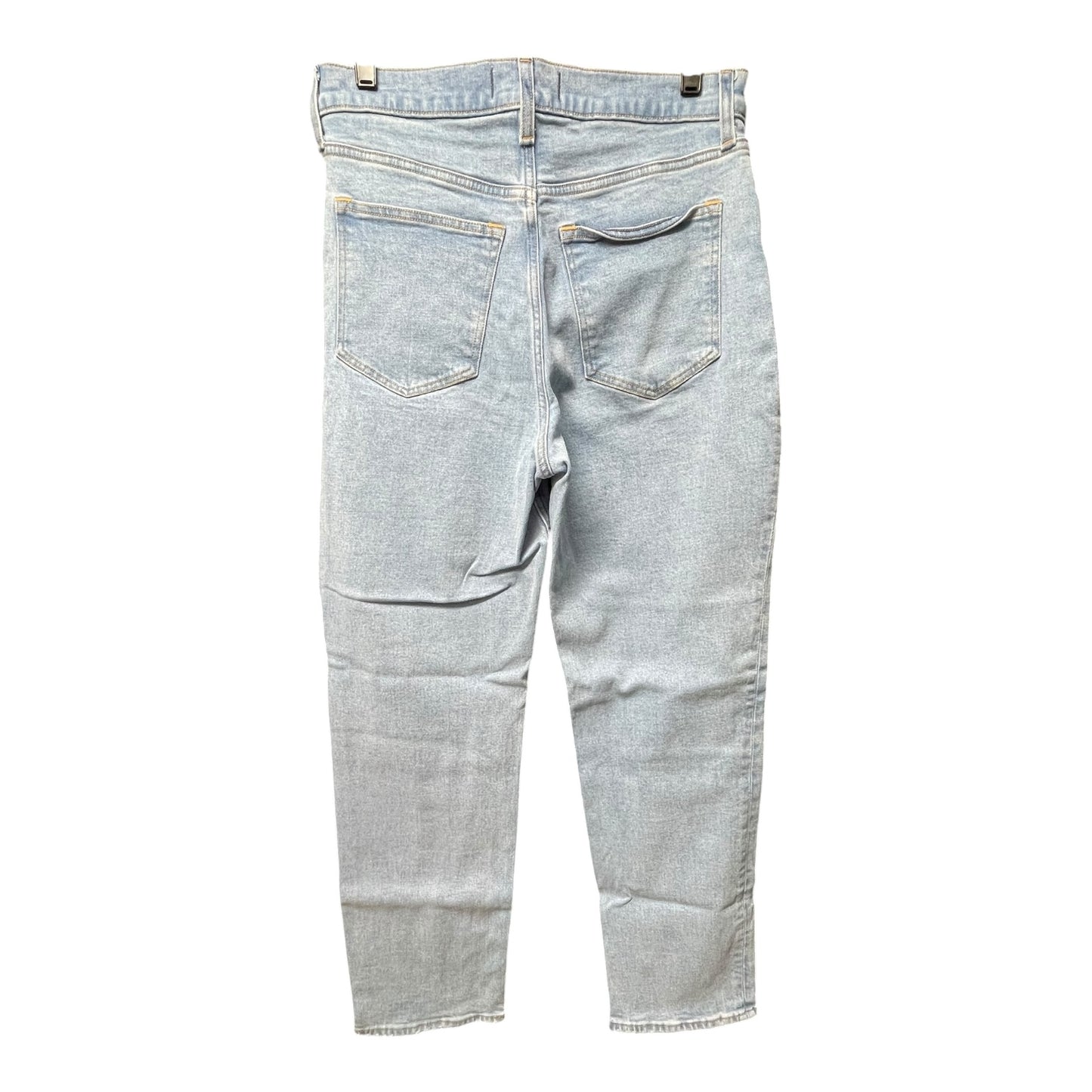 Jeans Straight By Abercrombie And Fitch In Blue Denim, Size: 8l