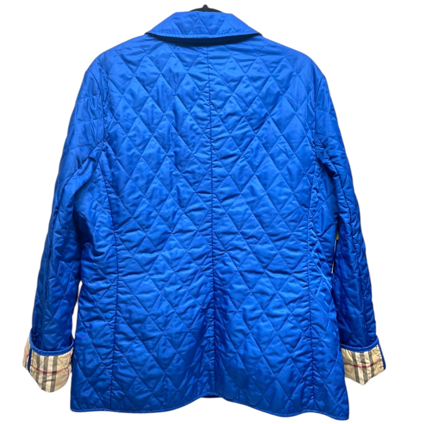Jacket Luxury Designer By Burberry In Blue, Size: L