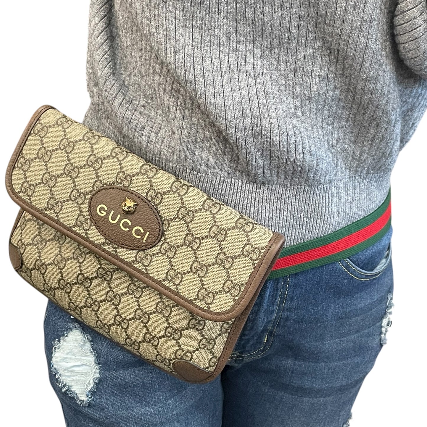 Belt Bag Luxury Designer By Gucci, Size: Medium