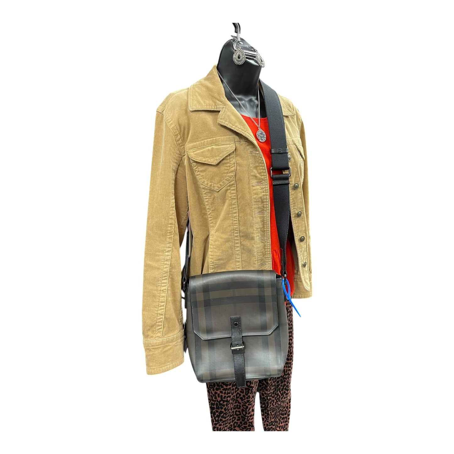 Crossbody Luxury Designer By Burberry, Size: Medium