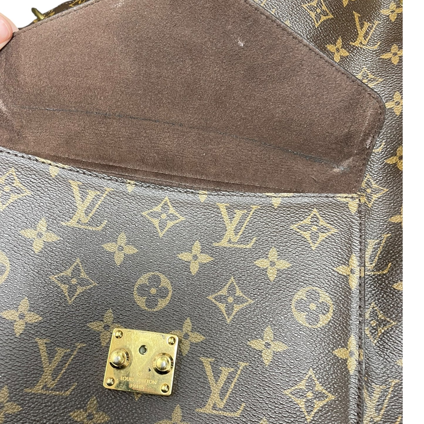 Handbag Luxury Designer By Louis Vuitton, Size: Large