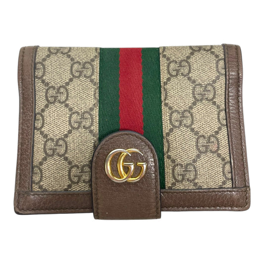 Wallet Luxury Designer By Gucci, Size: Medium