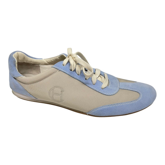 Shoes Sneakers By Cole-haan In Blue & Grey, Size: 10.5
