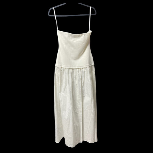 Dress Casual Midi By Rag And Bone In White, Size: M