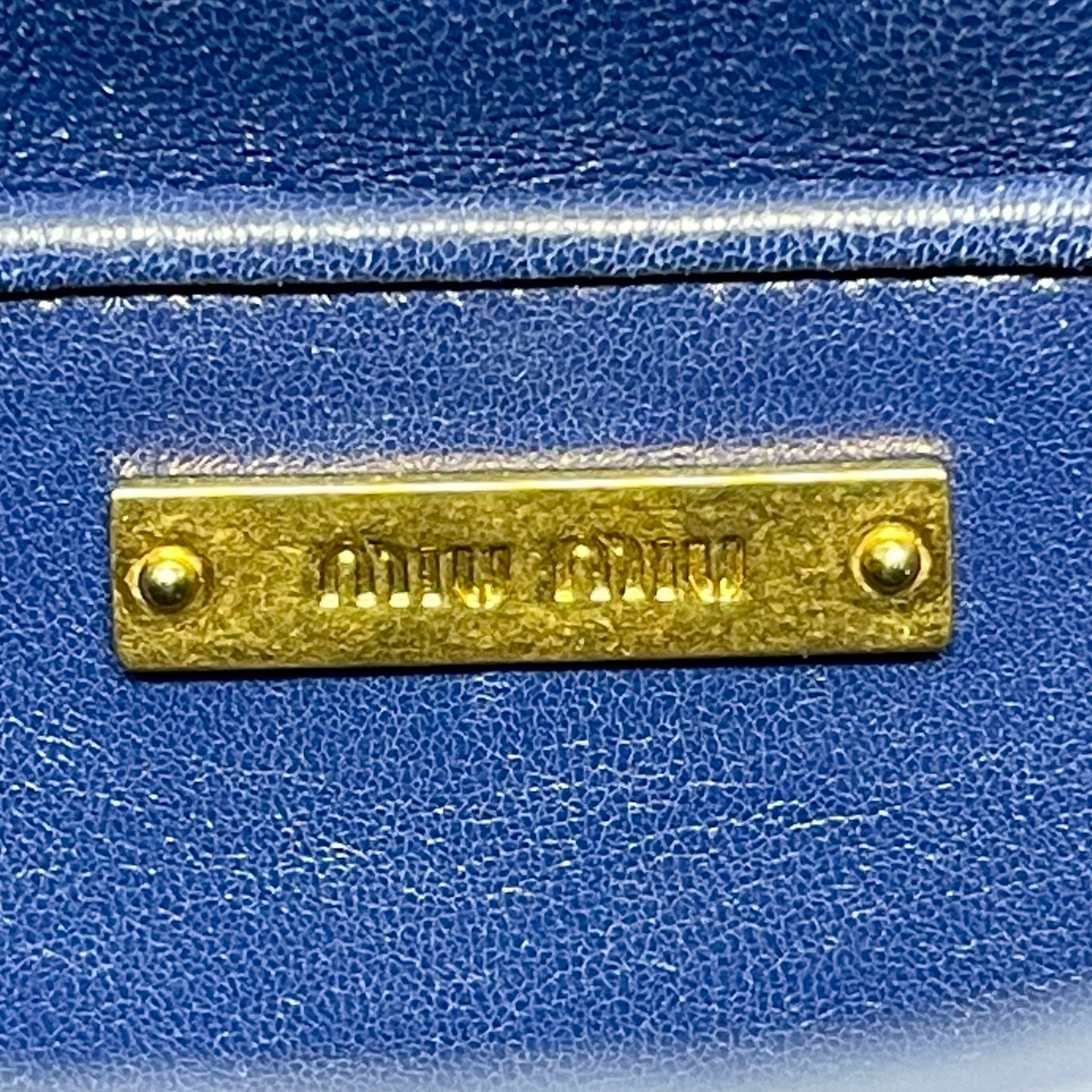 Crossbody Luxury Designer By Miu Miu, Size: Medium