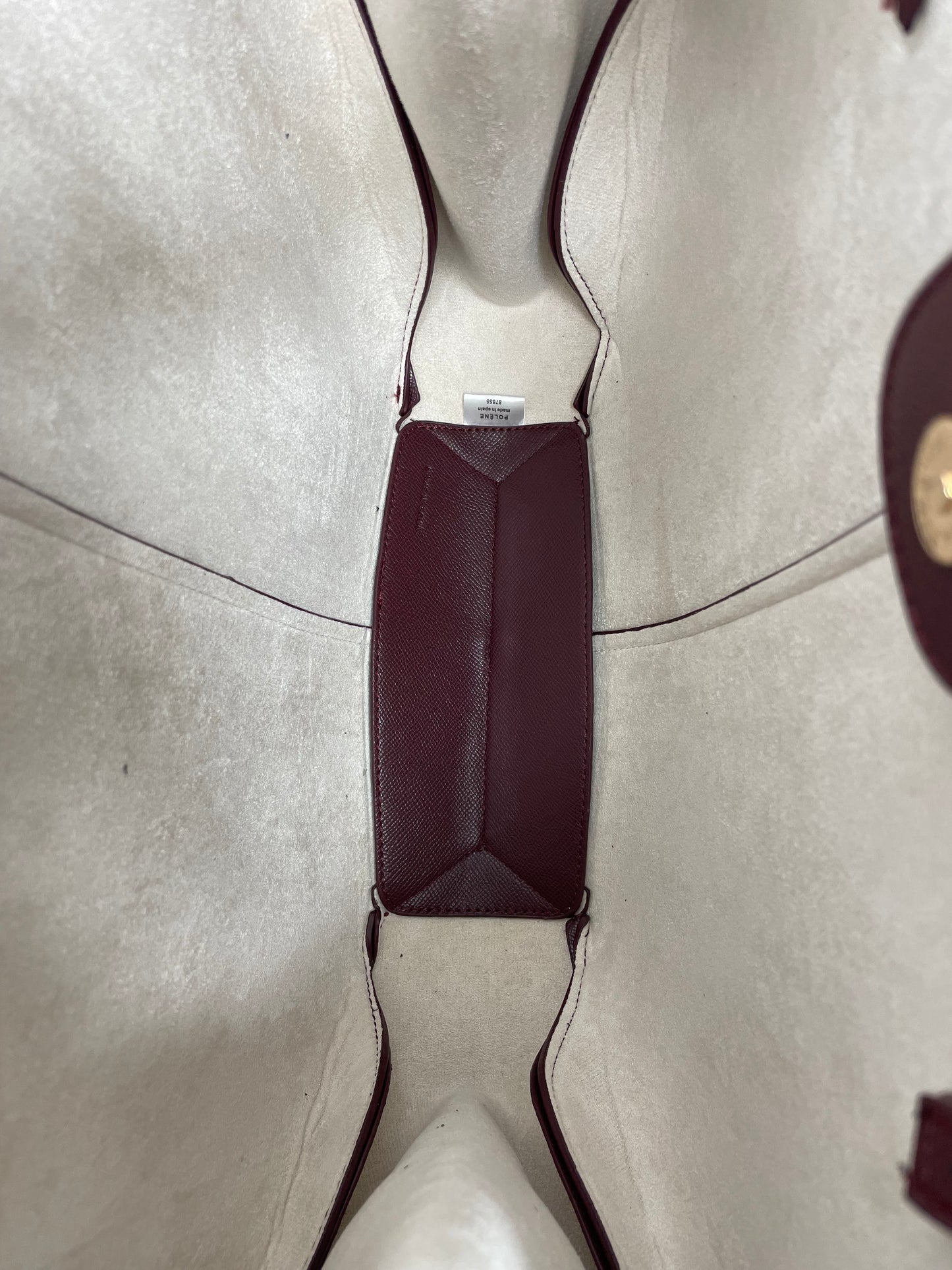 Handbag Leather By POLENE, Size: Large