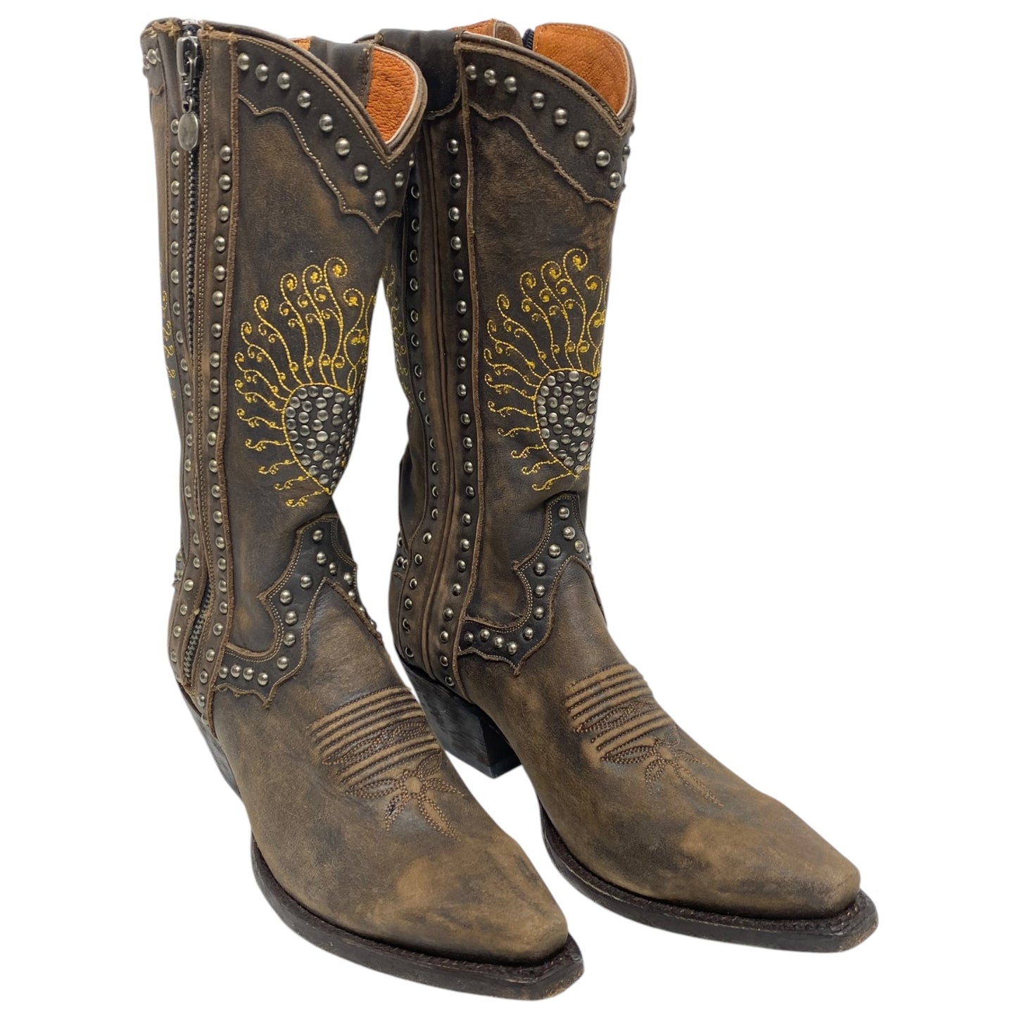 Boots Western By Dan Post In Brown, Size: 6.5