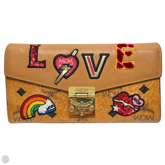 Wallet Luxury Designer By MCM, Size: Large