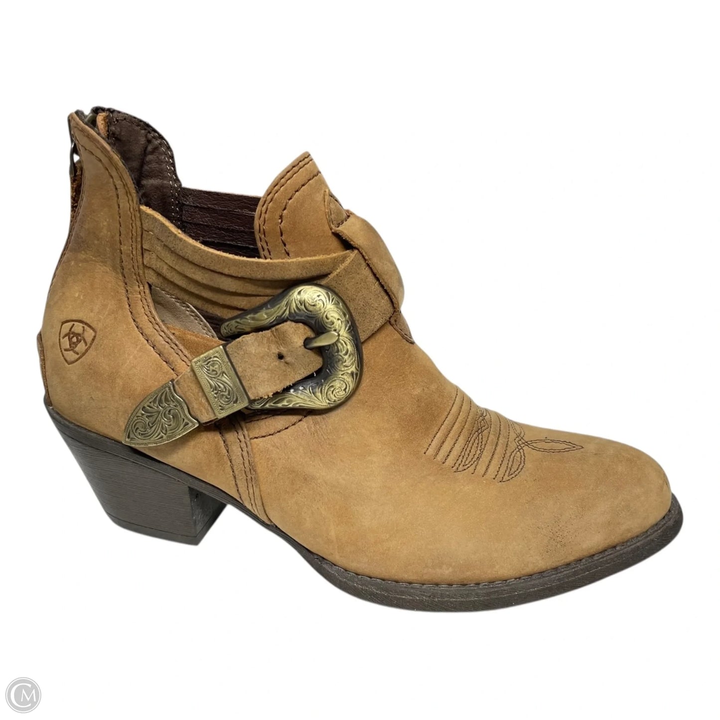 Boots Western By Ariat In Tan, Size: 6.5