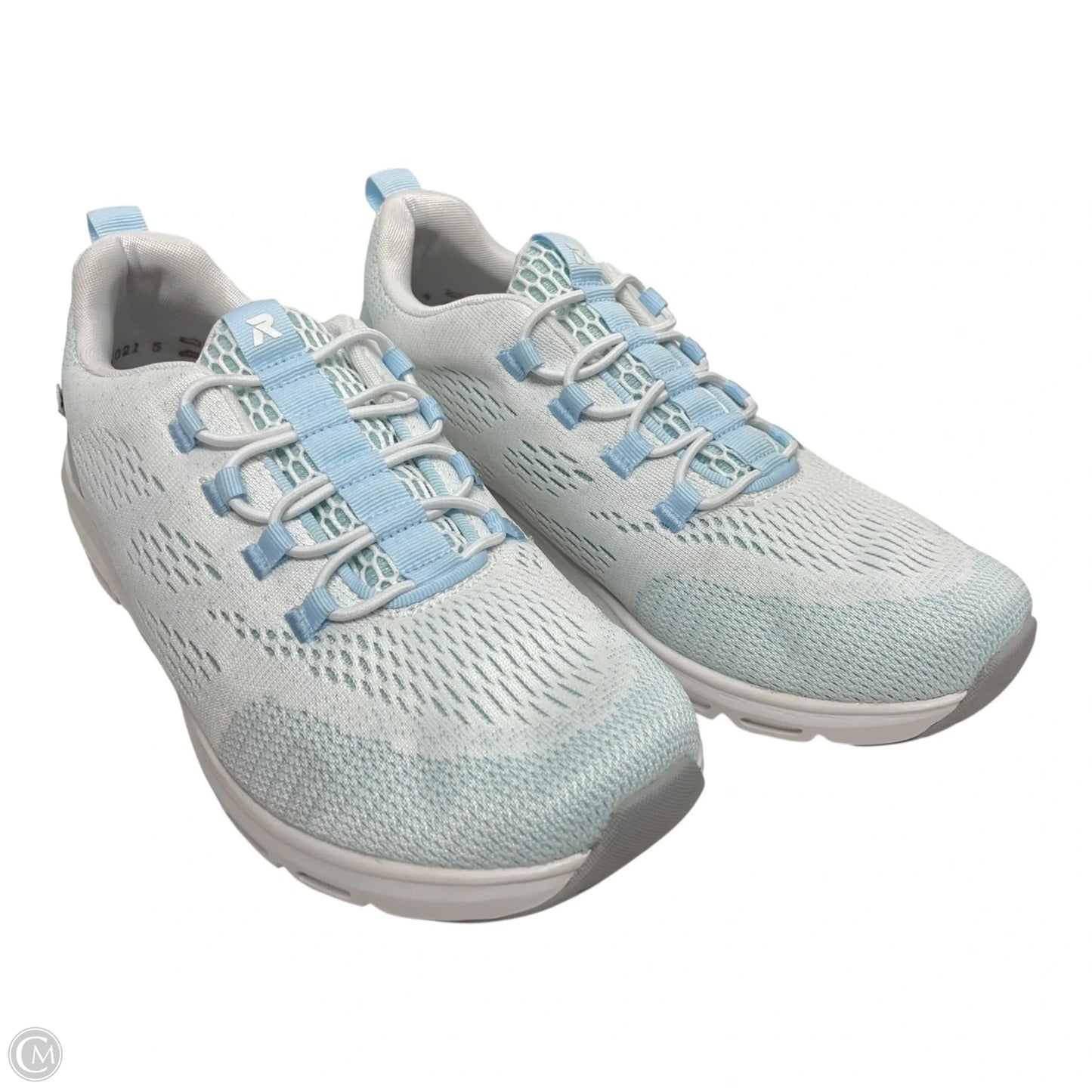 Shoes Athletic By Riekers In Blue & White, Size: 7.5