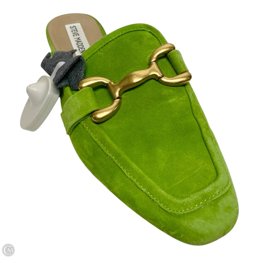 Shoes Athletic By Steve Madden In Green, Size: 9.5