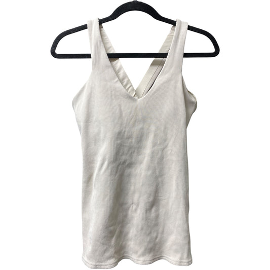 Athletic Tank Top By Alo In Taupe, Size: L