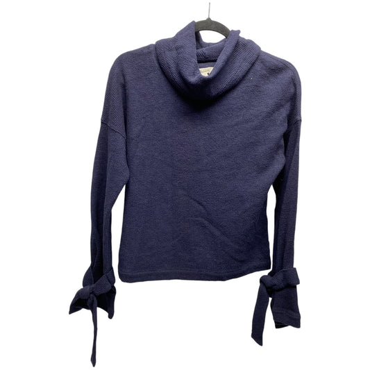 Sweatshirt Collar By Madewell In Navy, Size: Xxs