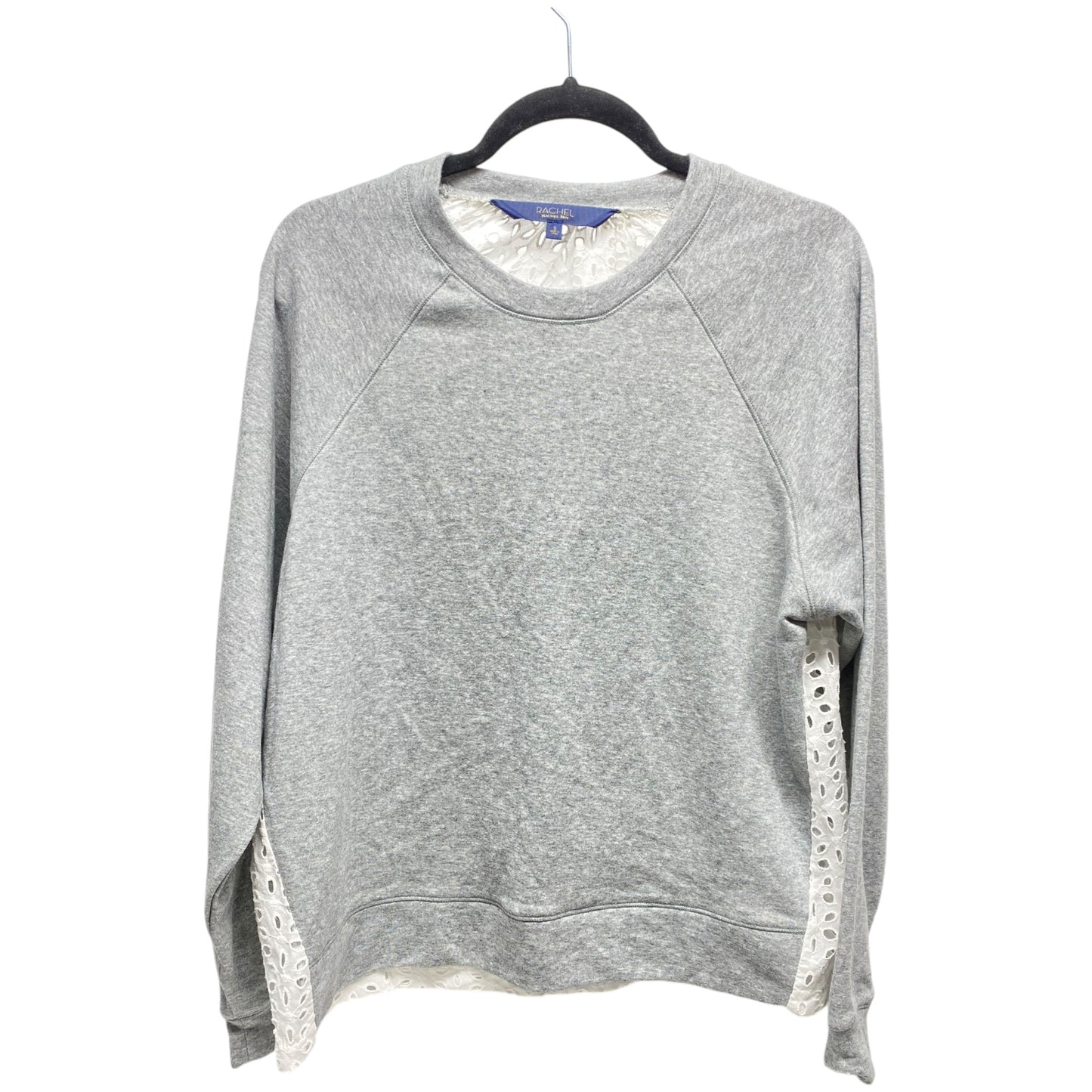 Sweatshirt Crewneck By Rachel Roy In Grey, Size: S