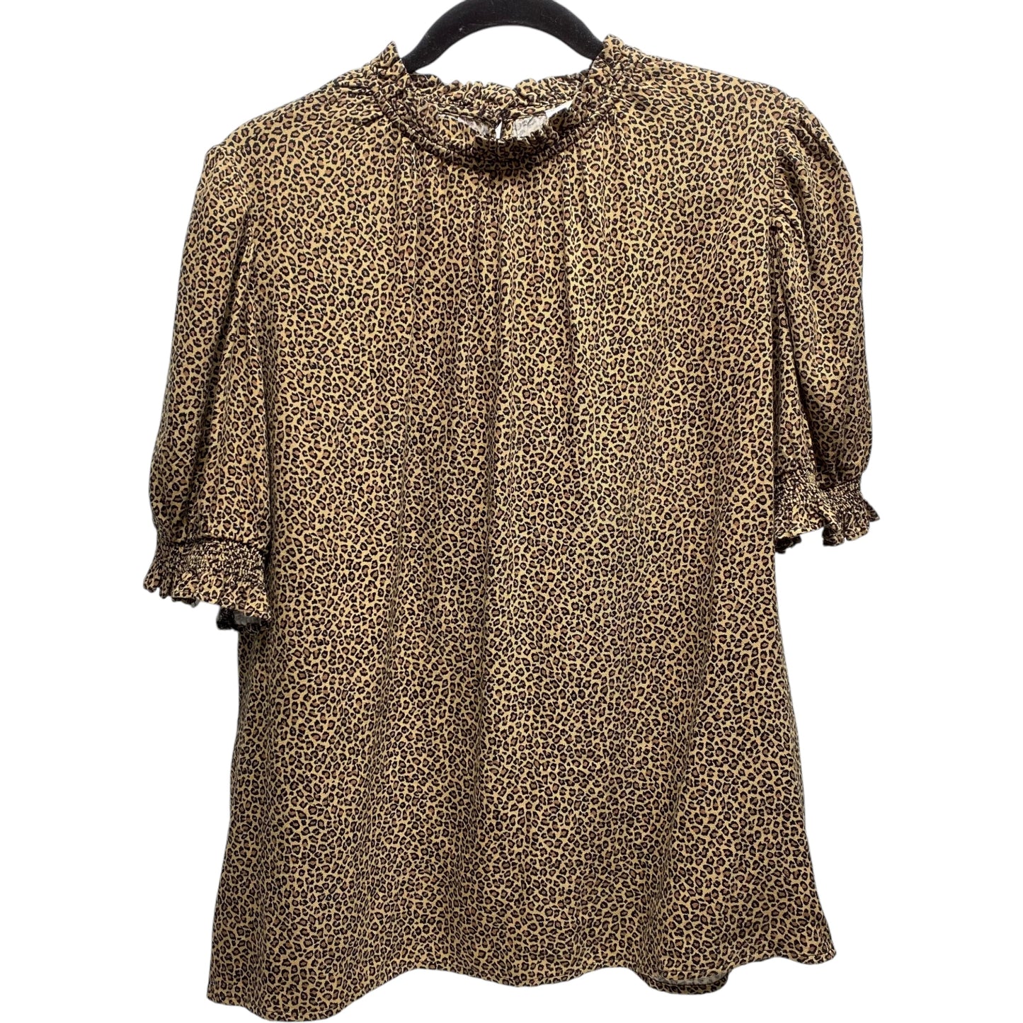 Top Short Sleeve By Amazon Essentials In Animal Print, Size: Xl