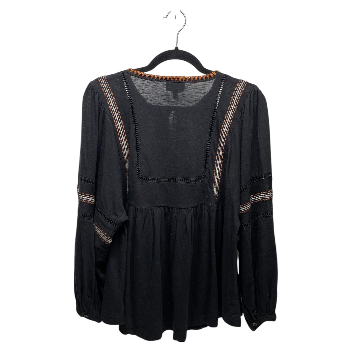 Top Short Sleeve By Shyanne In Black, Size: M