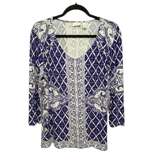 Top 3/4 Sleeve By Chicos  Size: M