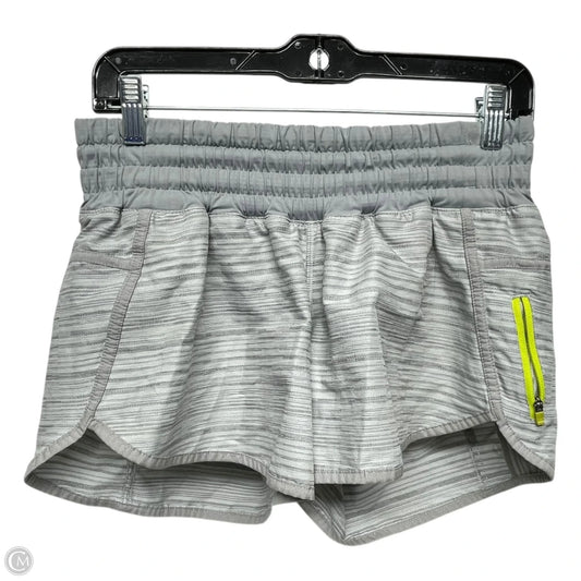 Athletic Shorts By Lululemon In Grey, Size: 8