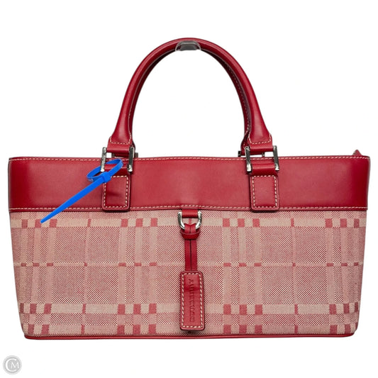 Handbag Luxury Designer By Burberry, Size: Medium